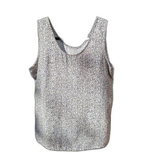 Leopard Print Sleeveless Women’s Tank Top Cheetah Print Sz. Small